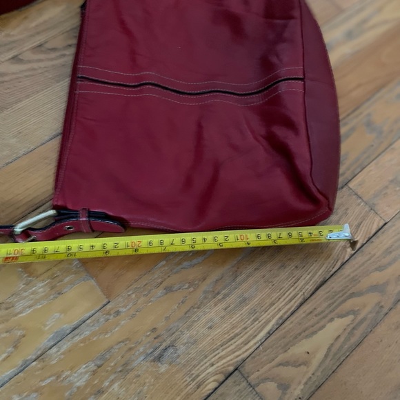 Red Leather shoulder bag - Picture 7 of 7